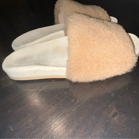 JENNI KAYNE Shearling Slide Sandal 36 - Picture 3 of 4